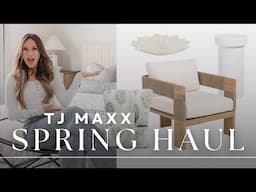 High-End Style on a TJ Maxx Budget! | Interior Designer Spring Decor Haul with Mollie Openshaw!!