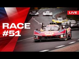 LIVE LE MANS 24 RACE Onboard car #51 | Ferrari Hypercar WEC - Part 3