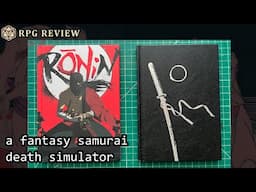 Ronin is samurai Mork Borg in all its bloody glory - RPG Review