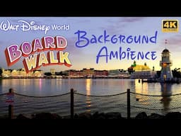 1 Hour of Disney's Boardwalk at Sunset | Walt Disney World Background Ambience