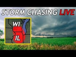 Kites and Mini-Supercell Live As It Happened | 4-18-25