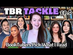 Booktubers Pick What I Read 📚 TBR TACKLE EP.6