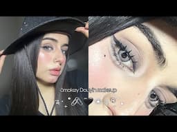 Smokey douyin 🇨🇳༉‧₊˚🖇🖤 makeup on 🇵🇰 girl | tried it for the FIRST TIME!!!!!