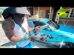 Testing Underwater Swimming Gear