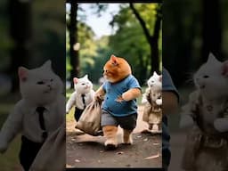 the difficulty of living without parents #cat #cats #shorts #trending #funnycats #catai