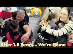 Emotional Reunion with My Parents in Poland/ We Finally Hugged Again 😭