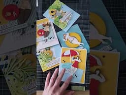 She's at the Beach Cards!#cardmaking