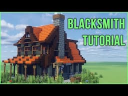 Minecraft Tutorial: How to Make a Medieval Blacksmith