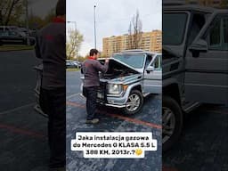 Jaka instalacja gazowa do MERCEDES G KLASA 5.5 L 388 KM, 2013r.?🤔 #mercedesgwagon #lpg