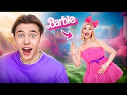 Barbie Doll Became a Human! Doll Challenge in Real Life