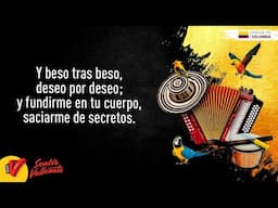 Beso Tras Beso, Nelson Velásquez, Video Letra - Sentir Vallenato