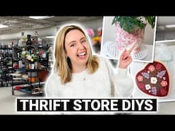 Giving old home decor new life! 🌟 *EASY* thrift store DIYs