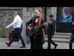 Tilly Cripwell Live Cover of Folsom Prison Blues at Molly Malones Dublin, Leave Molly Malone!