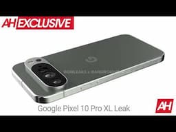 EXCLUSIVE FIRST LOOK: Google Pixel 10 Pro XL CAD Renders Leaked | Massive 6.8-inch Display