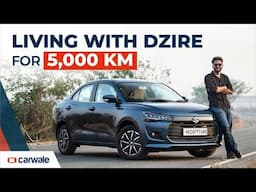 Maruti Dzire Review: Pros, Cons, & Real-World Mileage Breakdown after 5000km!