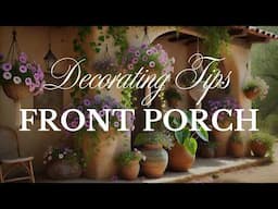 Top 10 Front Porch Decorating Tips with 100+ Front Porch Ideas