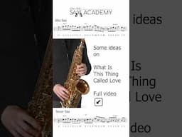 Ideas on 'What Is This Thing Called Love'