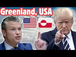 Hegseth admits Trump has "plans" in Greenland