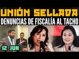 FUJIMORISMO DEFIENDE A DINA BOLUARTE Y GABINETE / DENUNCIAS MAMARRACHO DE DELIA ESPINOZA - 12 JUN