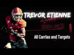 Trevor Etienne 2024 Film - All Carries and Targets