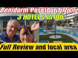 BENIDORM  /POSEIDON / APARTMENTS / PALACE / HOTEL / FULL REVIEW / LOCAL AREA /EASY JET HOLIDAY
