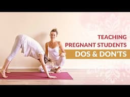How to Adapt Yoga Classes for Pregnant Students | Webinar with Lucia Seglie
