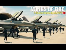 Wings of Fire: Türkiye’s Elite Crews Keep F-16s Battle-Ready 24/7!
