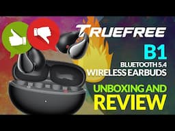 Gaming & Calls Tested! Truefree B1 Earbuds Unboxing & Review 🎮📞