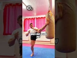 Unusual kicks - do you use these? #martialarts #kicks #karate