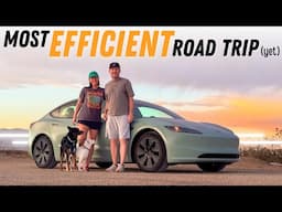 My Most Efficient Road Trip Yet! Tesla Model 3 LR RWD Over 1,000 Miles To California