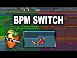 How To Do A Tempo Change  / BPM Switch In FL Studio 2024