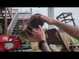 Easy way to restring your Stihl Weed Trimmer
