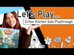 Let's Play... Critter Kitchen! | Solo Playthrough Livestream!
