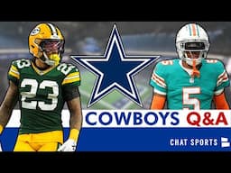 Cowboys Trade Rumors On Jalen Ramsey, James Cook, Trevon Diggs + Sign Sign Jaire Alexander? | Q&A