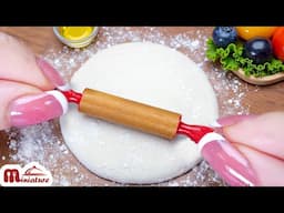 🍕 Making Perfect Miniature BBQ Chicken Pizza In Mini Kitchen  ASMR Cooking Mini Food