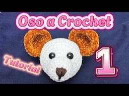 OSO tejido a crochet paso a paso.🐻🐻| Primera parte 1| Arte en crochet LM.|