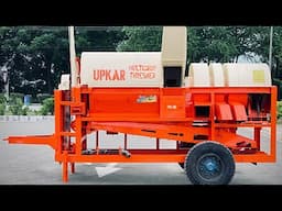2025 की सबसे ज्यादा निकासी करने वाला पैडी🌾 थ्रेसर| Upkar paddy multicrop threhser price subsidy 2025