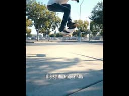 40 YEAR OLD learns how to ollie on a skateboard #nevertooold #thankyouskateboarding #skateboarding