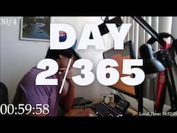 Work With Me Live Pomodoro 60/10 | Day 2/365 🦍🌱
