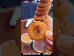 EPIC TOWERING ONION RINGS AT RED ROBIN | #FOOD #RESTAURANT #SHORTS
