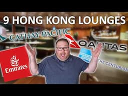 Inside 9 Hong Kong Airport Lounges You Need to See! (GOOD & BAD)