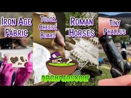 Iron Age Fabric, Tudor Cheese, Roman Horses and a Tiny Phallus!