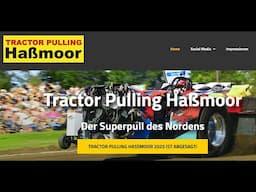 Tractor Pulling Haßmoor Livestream back to 2024, 2025 Rain Out