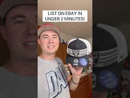 How to List FAST in Less Than 2 Minutes on eBay!