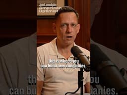 Peter Thiel's advice for the young and ambitious