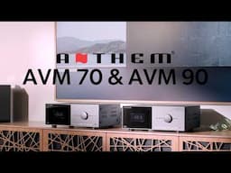 Anthem AVM 70 8K and AVM 90 home theater preamp/processors | Crutchfield
