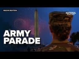 Thousands flock to Army parade to celebrate troops