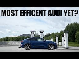 Audi SQ6 Sportback E-Tron | RANGE TEST @120KPH/75MPH