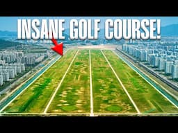 I play the WEIRDEST Golf Course in the World! (Runway-Style Course)