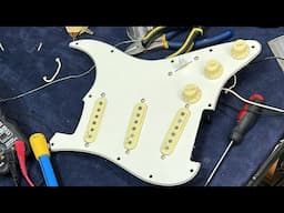 Strat pick guard ground issue part two: FIXED
